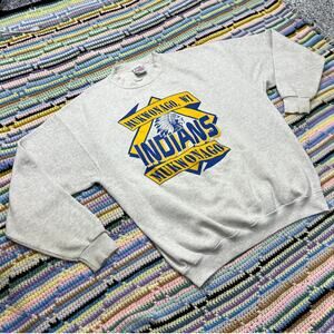 90s Mukwonago Indians Pullover Sweatshirt